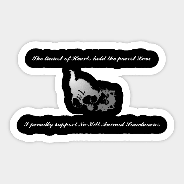 The Smallest Hearts Sticker by Colveraft Designs